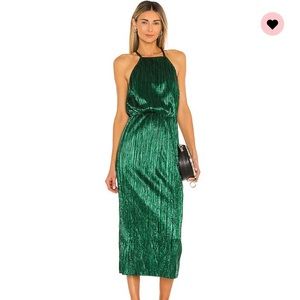 Revolve x House of Harlow Emerald Farrah Dress